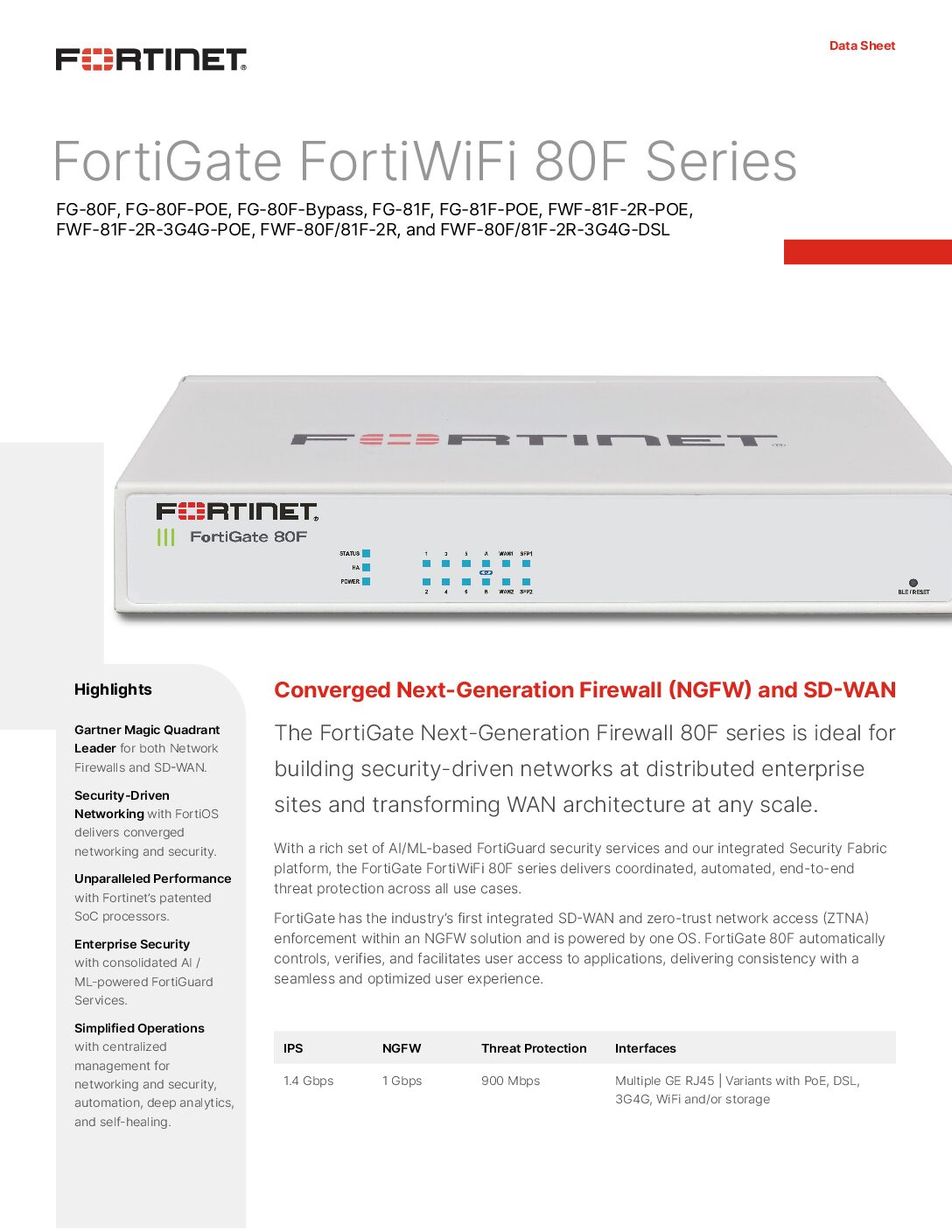Thiết bị tường lửa Firewall Fortinet FortiGate FG-80F | Thiết bị tường lửa cho mô hình doanh nghiệp 50 nhân sự - Ảnh 4