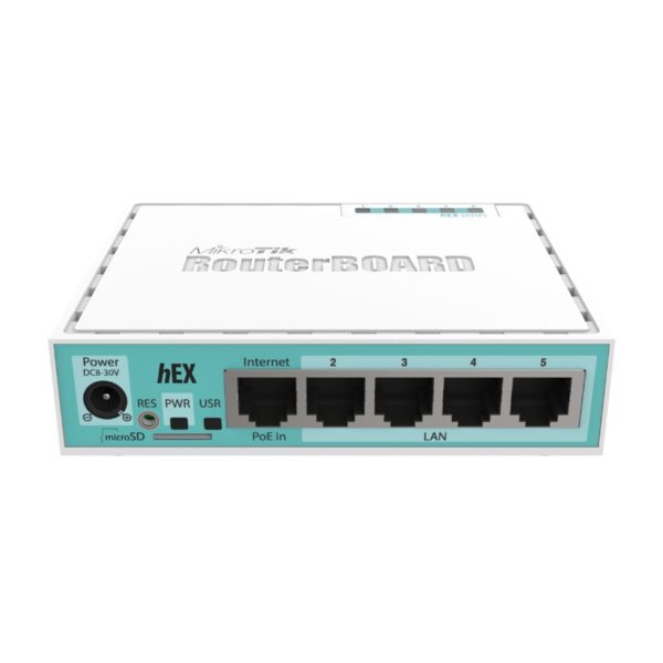 Thiết bị cân bằng tải router MikroTik RB750Gr3 (hEX) chịu tải 80 - 100 user