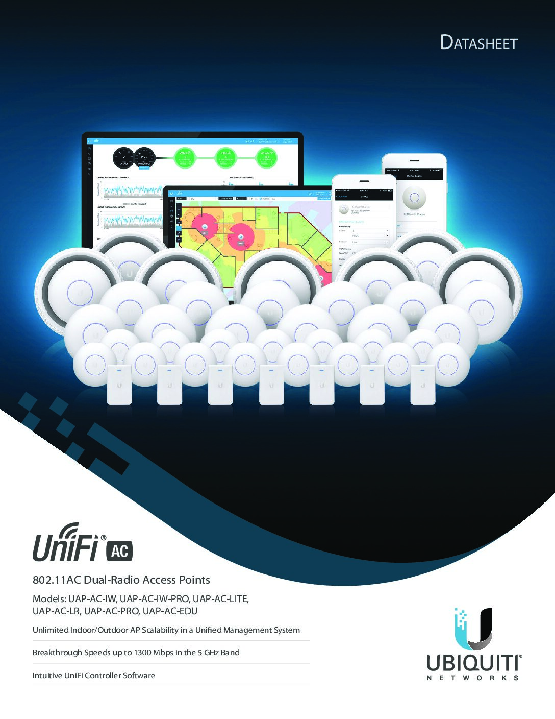Bộ phát wifi UniFi AC Lite (UAP-AC-Lite) 1167Mbps, 70 User, LAN 1GB (kèm nguồn) - Ảnh 7
