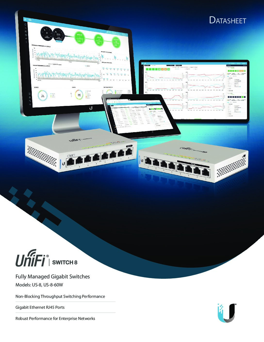 Ubiquiti UniFi Switch 8 PoE 150W (US-8-150W) - Ảnh 4